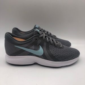 Nike Womens Revolution 4 Running Shoes Gray